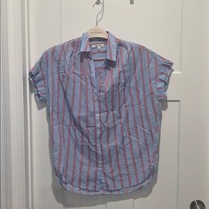 Madewell button up collared top
